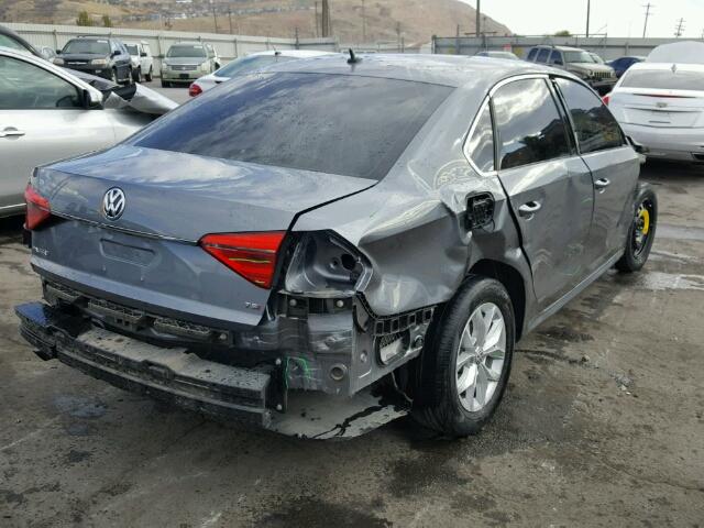 1VWAT7A34GC042352 - 2016 VOLKSWAGEN PASSAT S فحمي صورة 4