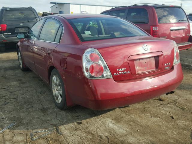 1N4AL11E76C174673 - 2006 NISSAN ALTIMA S MAROON photo 3