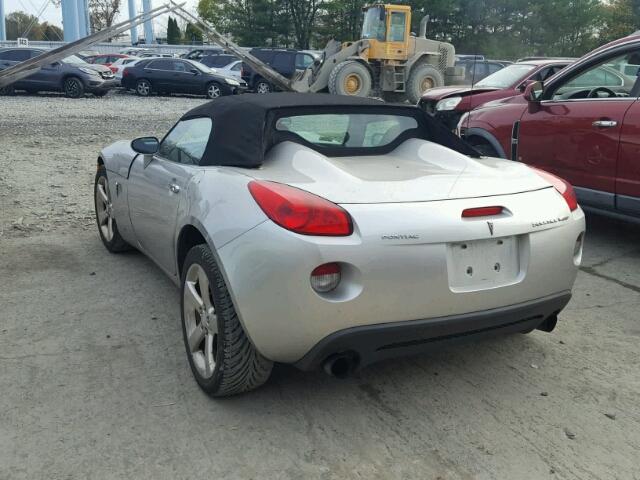 1G2MG35XX7Y115449 - 2007 PONTIAC SOLSTICE G GRAY photo 3