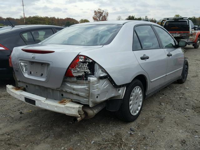 1HGCM56106A097316 - 2006 HONDA ACCORD SILVER photo 4