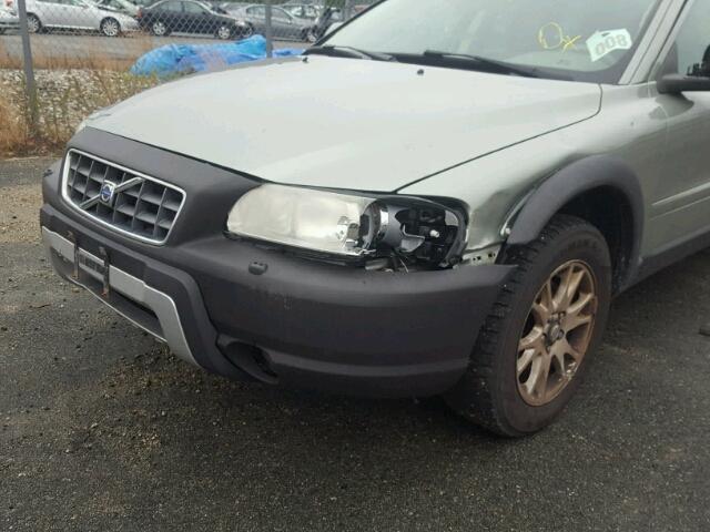 YV4SZ592671269248 - 2007 VOLVO XC70 GREEN photo 9