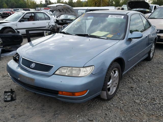 19UYA3256XL003019 - 1999 ACURA 2.3CL TURQUOISE photo 2