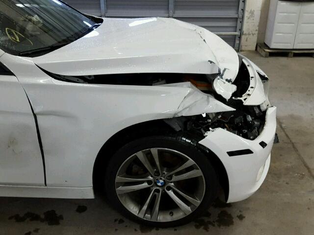 WBA3B3C51EJ978098 - 2014 BMW 328 XI WHITE photo 9
