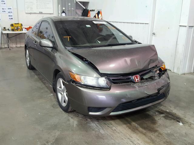 2HGFG11827H563879 - 2007 HONDA CIVIC EX GRAY photo 1