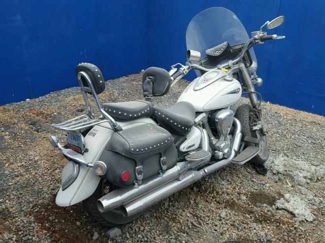 JYAVP17E06A019509 - 2006 YAMAHA XV1700 WHITE photo 4