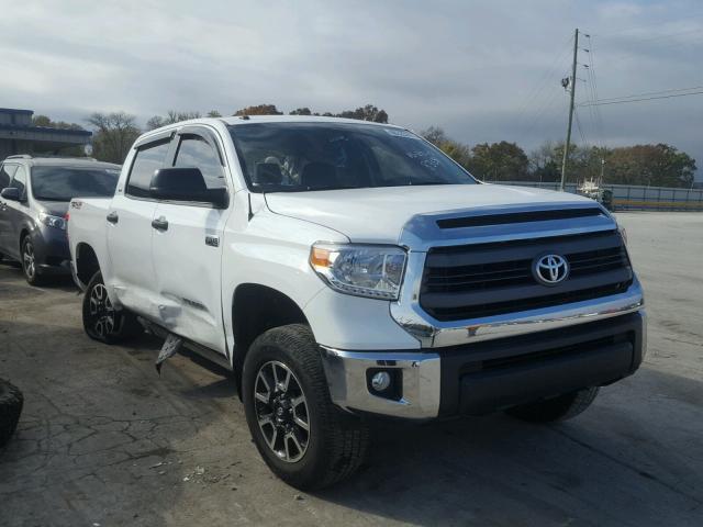 5TFDW5F1XFX448369 - 2015 TOYOTA TUNDRA CRE WHITE photo 1