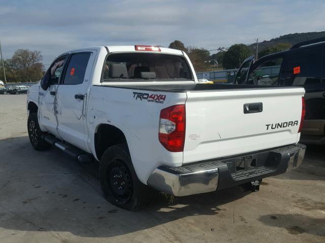 5TFDW5F1XFX448369 - 2015 TOYOTA TUNDRA CRE WHITE photo 3