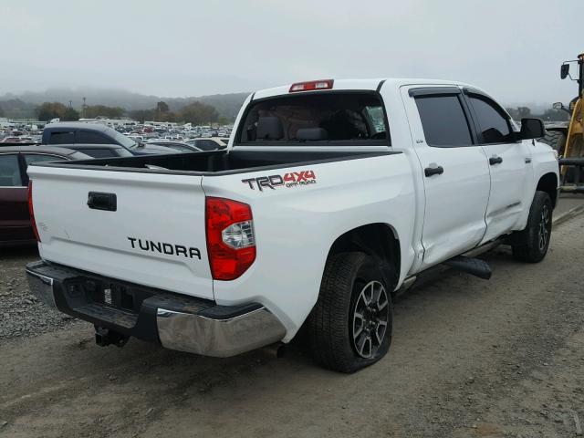 5TFDW5F1XFX448369 - 2015 TOYOTA TUNDRA CRE WHITE photo 4