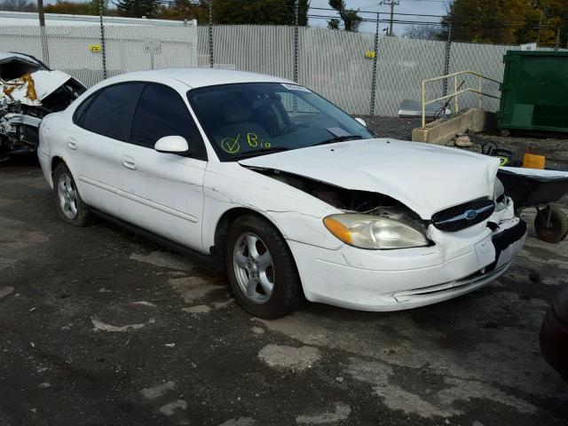 1FAFP55U83G268956 - 2003 FORD TAURUS SES WHITE photo 1