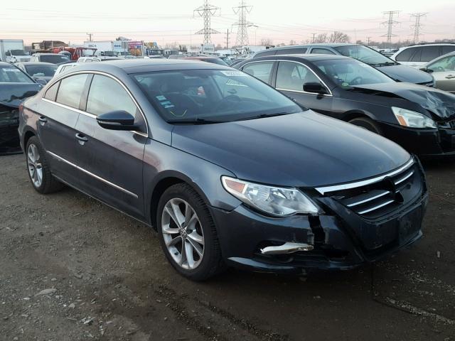 WVWHN7AN4AE550765 - 2010 VOLKSWAGEN CC LUXURY GRAY photo 1