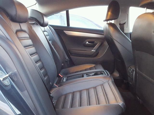 WVWHN7AN4AE550765 - 2010 VOLKSWAGEN CC LUXURY GRAY photo 6