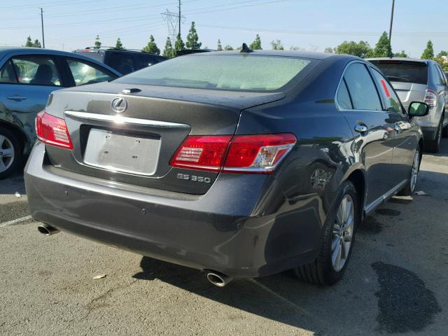 JTHBK1EG4B2465286 - 2011 LEXUS ES 350 BROWN photo 4