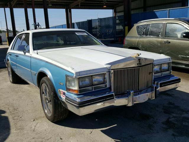 1G6AS6983DE802435 - 1983 CADILLAC SEVILLE TWO TONE photo 1