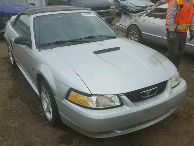 1FAFP45X6YF266351 - 2000 FORD MUSTANG SILVER photo 1