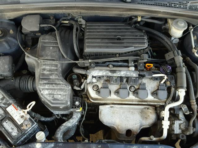2HGES26762H556703 - 2002 HONDA CIVIC EX ლურჯი ფოტო 7