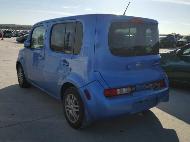 JN8AZ2KRXCT251391 - 2012 NISSAN CUBE BASE BLUE photo 3