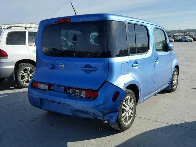 JN8AZ2KRXCT251391 - 2012 NISSAN CUBE BASE BLUE photo 4