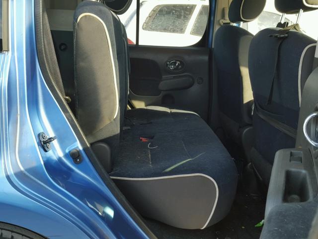 JN8AZ2KRXCT251391 - 2012 NISSAN CUBE BASE BLUE photo 6