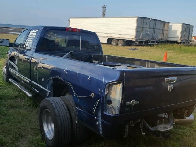 3D7ML48A08G175701 - 2008 DODGE RAM 3500 S BLUE photo 3