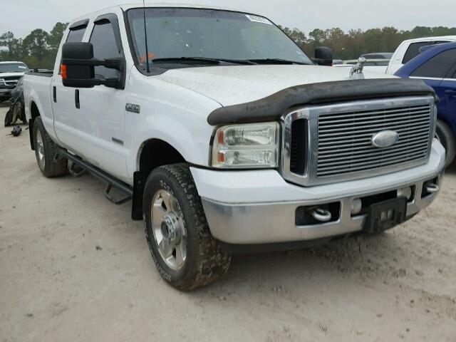 1FTSW21PX6EA53668 - 2006 FORD F250 SUPER WHITE photo 1