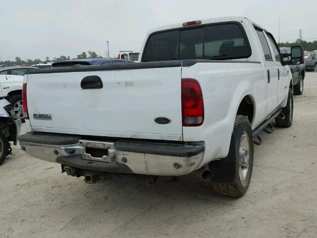 1FTSW21PX6EA53668 - 2006 FORD F250 SUPER WHITE photo 4