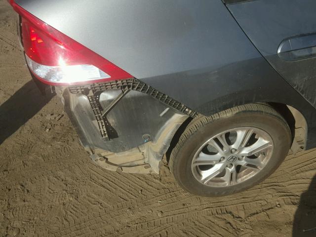 JHMZE2H7XAS011680 - 2010 HONDA INSIGHT EX GRAY photo 9