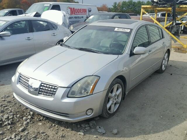 1N4BA41E56C855314 - 2006 NISSAN MAXIMA SILVER photo 2