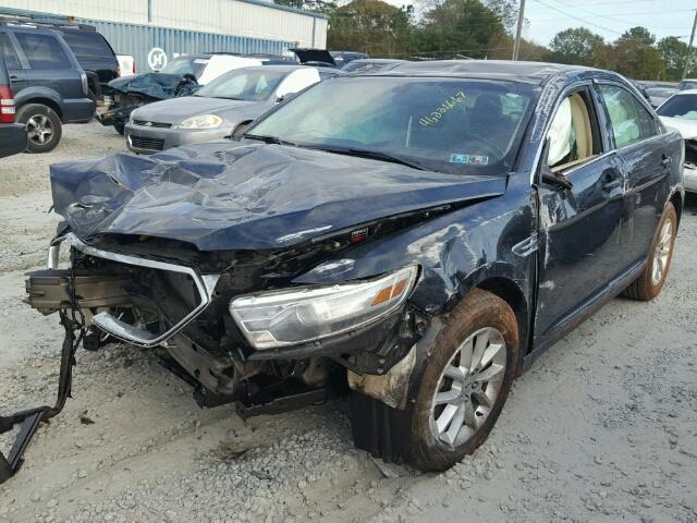 1FAHP2D87EG107853 - 2014 FORD TAURUS SE BLACK photo 2