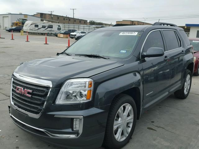 2GKFLNE36H6238153 - 2017 GMC TERRAIN SL CHARCOAL photo 2