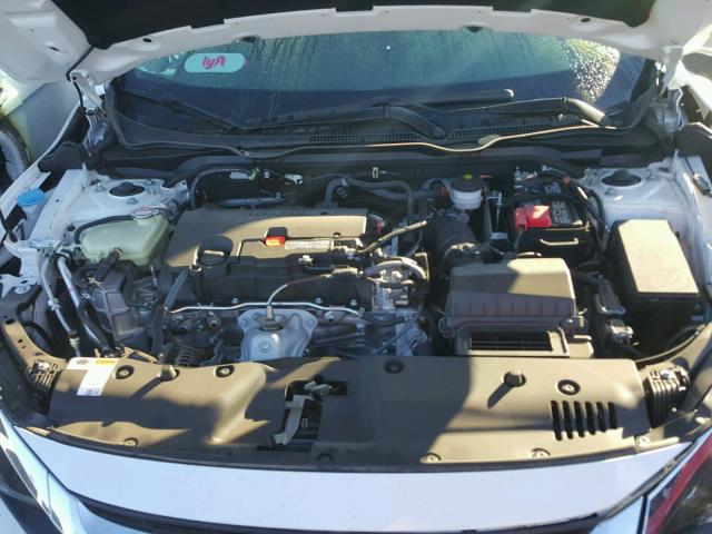 19XFC2F77HE227092 - 2017 HONDA CIVIC EX WHITE photo 7