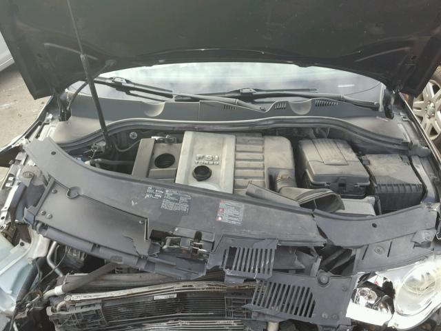 WVWEK73C88P086773 - 2008 VOLKSWAGEN PASSAT LUX BLACK photo 7