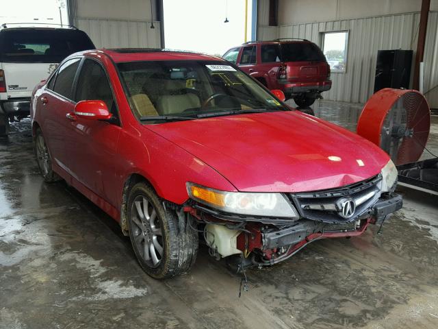 JH4CL96827C007299 - 2007 ACURA TSX RED photo 1