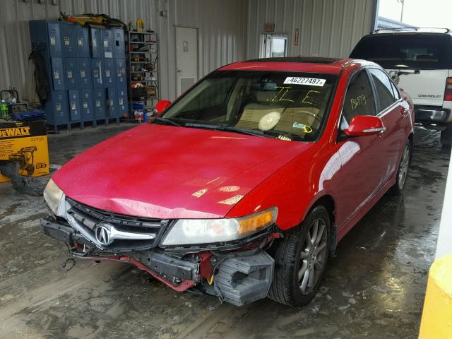 JH4CL96827C007299 - 2007 ACURA TSX RED photo 2