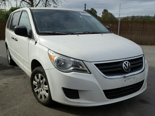 2V8HW44129R559441 - 2009 VOLKSWAGEN ROUTAN S WHITE photo 1
