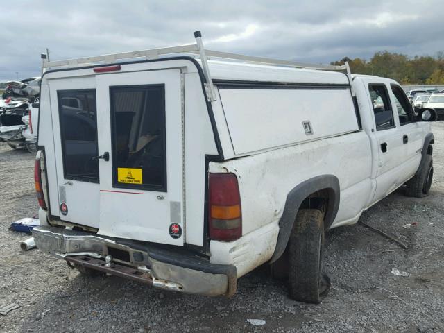 1GCHC23U72F135531 - 2002 CHEVROLET SILVERADO WHITE photo 4