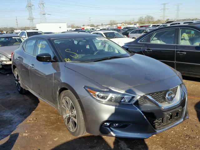 1N4AA6AP1HC410614 - 2017 NISSAN MAXIMA 3.5 GRAY photo 1