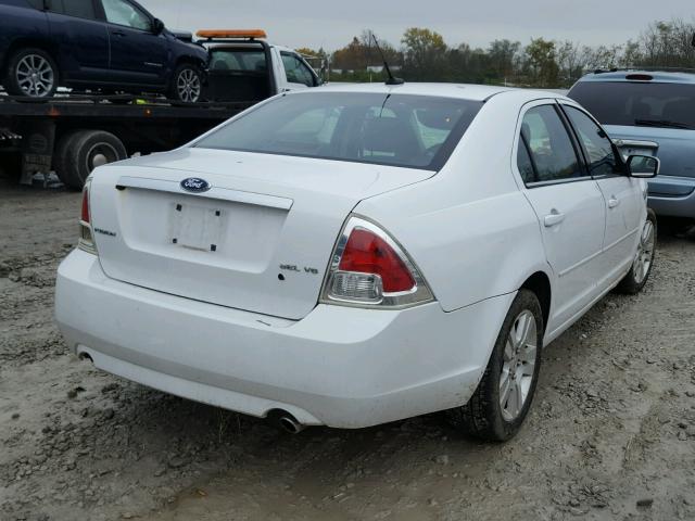 3FAHP08197R143816 - 2007 FORD FUSION SEL WHITE photo 4