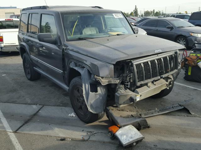 1J8HH48K06C349247 - 2006 JEEP COMMANDER ნაცრისფერი ფოტო 1