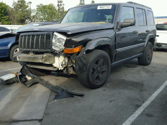 1J8HH48K06C349247 - 2006 JEEP COMMANDER ნაცრისფერი ფოტო 2