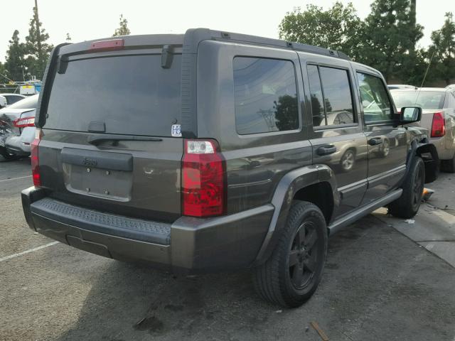 1J8HH48K06C349247 - 2006 JEEP COMMANDER ნაცრისფერი ფოტო 4