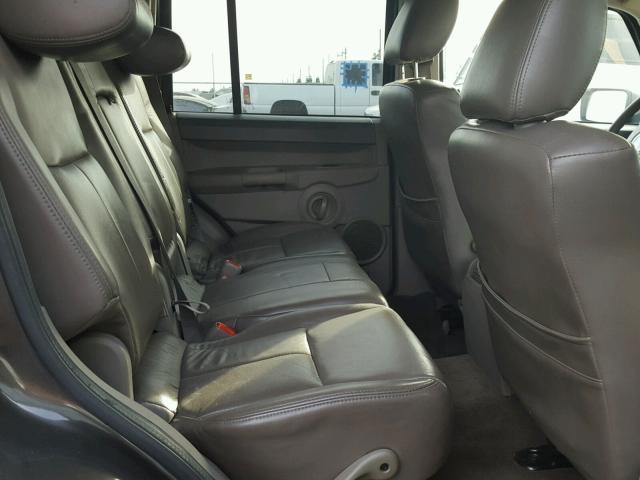 1J8HH48K06C349247 - 2006 JEEP COMMANDER ნაცრისფერი ფოტო 6