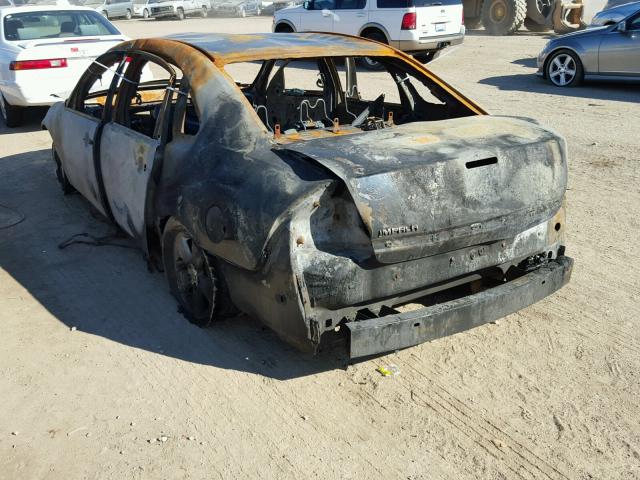 2G1WF5EK3B1118267 - 2011 CHEVROLET IMPALA LS BURN photo 3