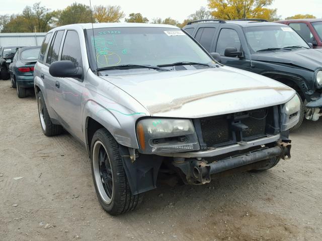 1GNDS13S252183869 - 2005 CHEVROLET TRAILBLAZE SILVER photo 1