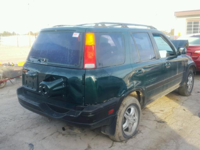 JHLRD18621C007352 - 2001 HONDA CR-V EX GREEN photo 4