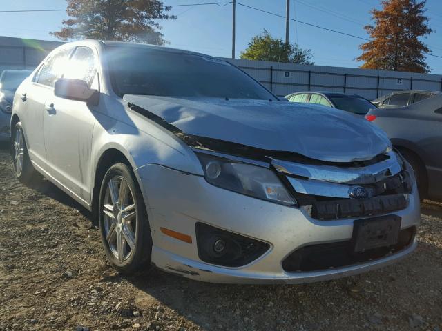 3FAHP0HA1BR329195 - 2011 FORD FUSION SILVER photo 1