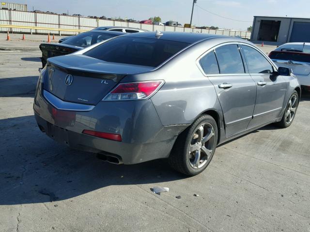 19UUA9F59AA009749 - 2010 ACURA TL SILVER photo 4