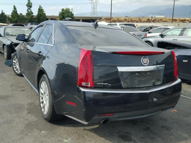 1G6DG5EY2B0134961 - 2011 CADILLAC CTS LUXURY BLACK photo 3