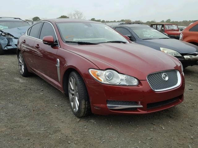 SAJWA0GB8ALR67620 - 2010 JAGUAR XF PREMIUM BURGUNDY photo 1