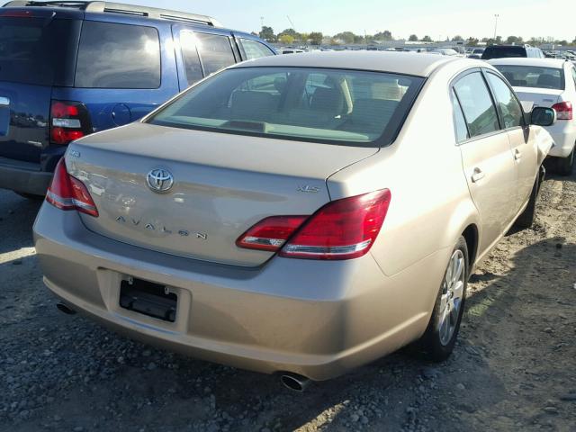 4T1BK36B86U147600 - 2006 TOYOTA AVALON TAN photo 4