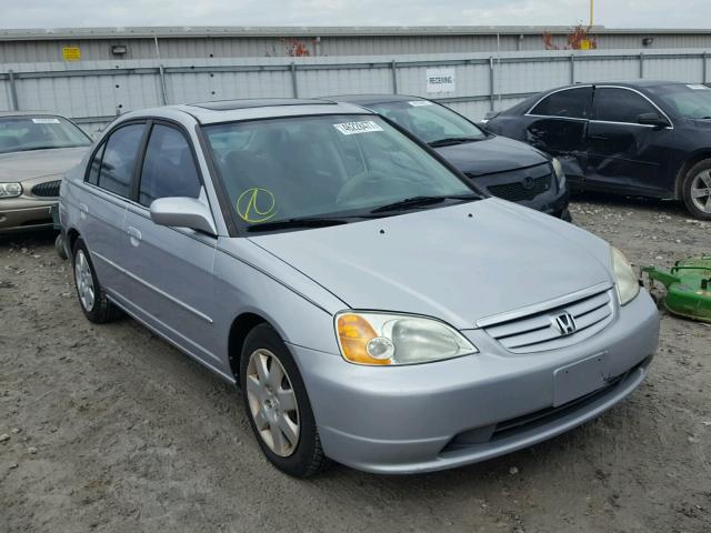 1HGES26761L031612 - 2001 HONDA CIVIC EX Qəhvəyi foto 1